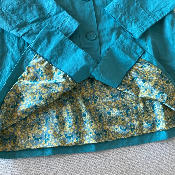 Per una gorgeous NWOT women’s XL spring rain coat - Picture 5 of 6